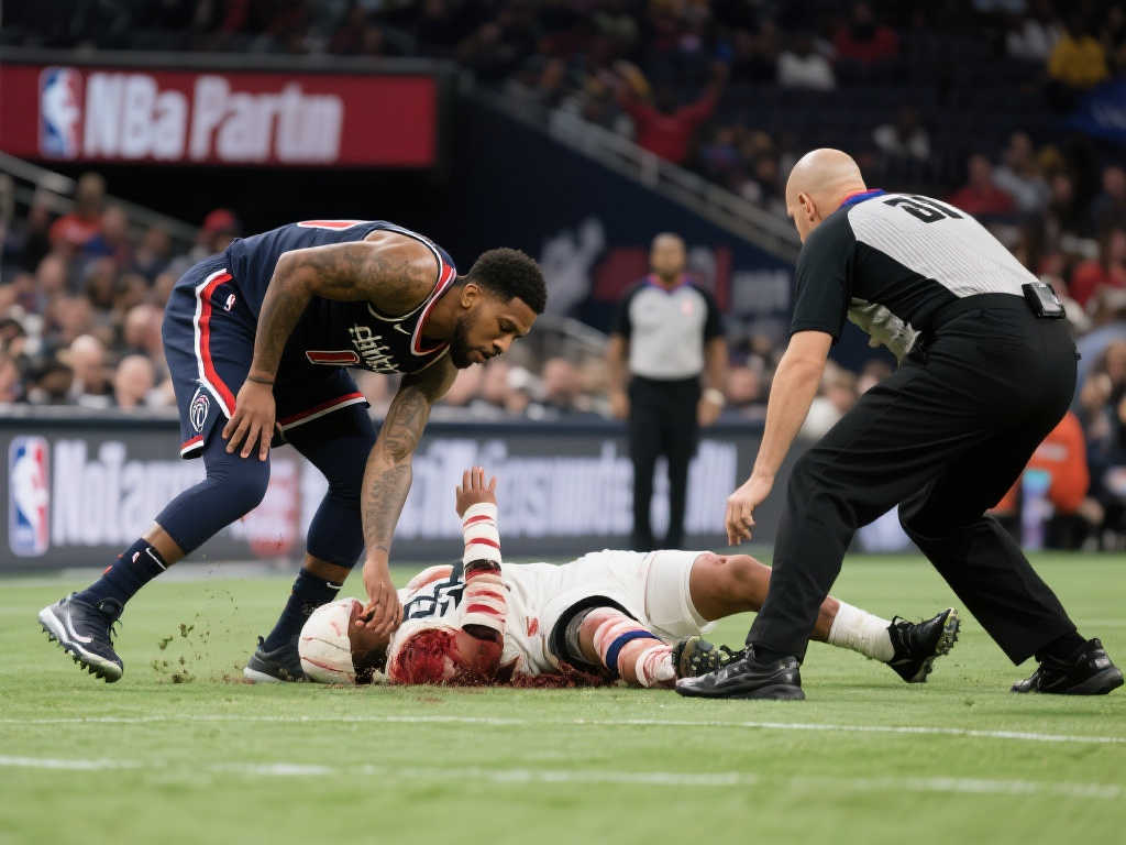 英超赛场悲剧：球员断腿震撼全场，观众齐心祈愿平安